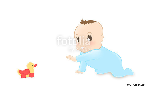 おもちゃと赤ちゃん きのとんのイラスト素材部屋